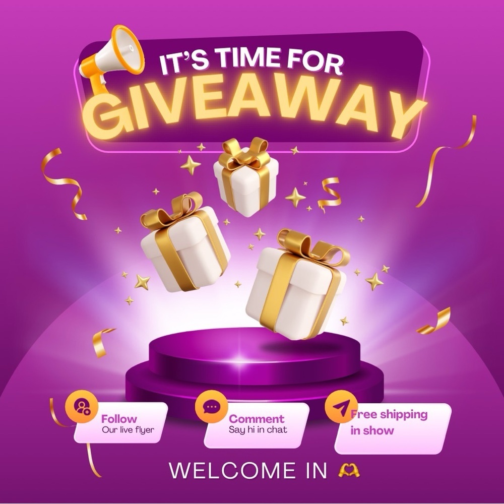 Host Giveaway & Free Bundle Shipping Today!
